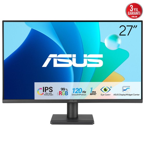 ASUS VA279HG computer monitor 27" 1920 x 1080 pixels Full HD LCD Black