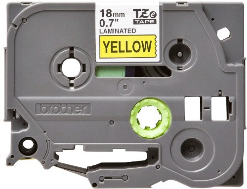 Brother TZE641G label-making tape Black on yellow TZe