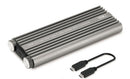 Siig JU-SA0X11-S1 storage drive enclosure SSD enclosure Silver M.2