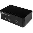 StarTech.com SV231DPDDUA2 KVM switch Black