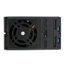StarTech.com HSB3SATSASBA disk array 0 TB Black