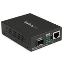 StarTech.com MCM1110SFP network media converter 1000 Mbit/s Multi-mode, Single-mode Black