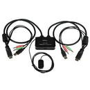 StarTech.com SV211HDUA KVM switch Black