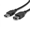 Rocstor Y10C262-B1 USB cable USB 3.2 Gen 1 (3.1 Gen 1) 72" (1.83 m) USB A Black