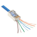 Tripp Lite N232-050-FTP wire connector RJ45 Metallic, Transparent