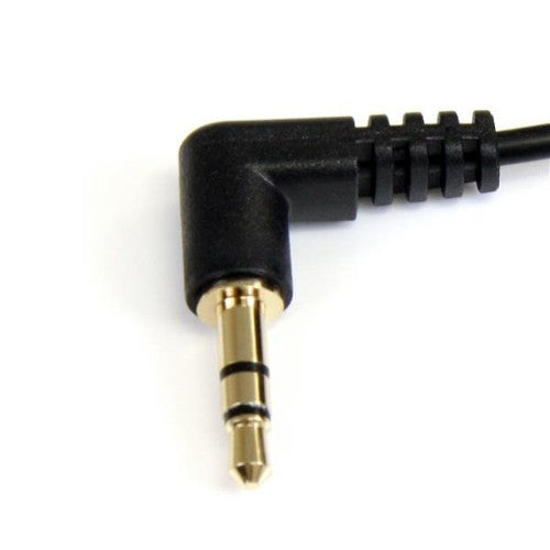 StarTech.com MU3MMS2RA audio cable 35.8" (0.91 m) 3.5mm Black