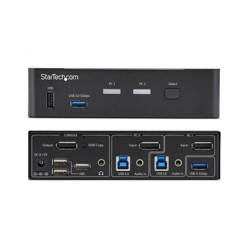 StarTech.com P2AD122-KVM-SWITCH KVM switch Black