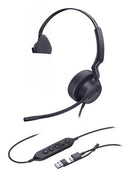 Yealink UH42 Mono UC USB-C/A Headset Wired Head-band Calls/Music USB Type-C / USB Type-A Black