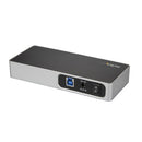 StarTech.com HB30C5A2CSC interface hub USB 3.2 Gen 1 (3.1 Gen 1) Type-B 5000 Mbit/s Black, Silver