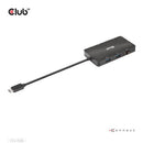 CLUB3D CSV-1598 laptop dock/port replicator USB 3.2 Gen 2 (3.1 Gen 2) Type-C Black