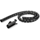 StarTech.com CMSCOILED3 cable organizer Cable sleeve Black 1 pc(s)