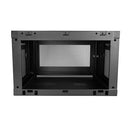 StarTech.com RK616WALM rack cabinet 6U Wall mounted rack Black