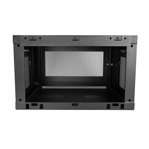 StarTech.com RK616WALM rack cabinet 6U Wall mounted rack Black