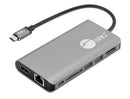 Siig JU-DK0F11-S1 laptop dock/port replicator USB 3.2 Gen 1 (3.1 Gen 1) Type-C Black, Gray