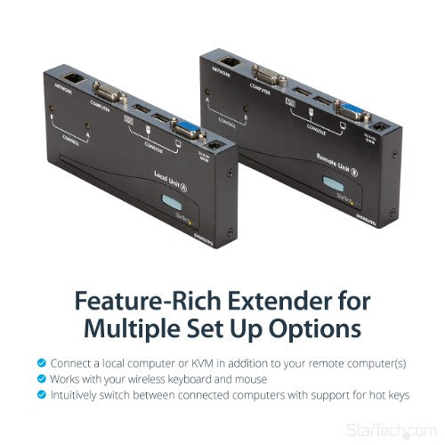 StarTech.com SV565UTPU KVM switch