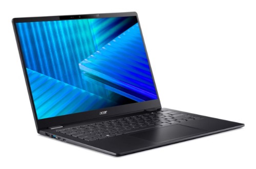 Acer TravelMate P6 14 AI TMP614-54-56PB Copilot+ PC Intel Core Ultra 5 226V Laptop 14" WQXGA+ 16 GB LPDDR5x-SDRAM 1 TB SSD Wi-Fi 7 (802.11be) Windows 11 Pro Black