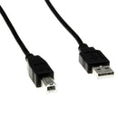 Rocstor Y10C116-B1 USB cable USB 2.0 70.9" (1.8 m) USB A USB B Black