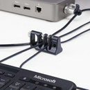 StarTech.com CABLE-ORGANIZER-LOCK cable organizer Desk Cable holder Black