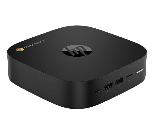 HP Chromebox G4 Intel® Core™ i5 i5-1345U 8 GB DDR4-SDRAM 64 GB eMMC ChromeOS Mini PC Black