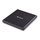 Verbatim Slimline CD/DVD optical disc drive DVD-RW Black