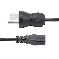 StarTech.com PXTMG1013 power cable Black 35.4" (0.9 m) NEMA 5-15P C13 coupler