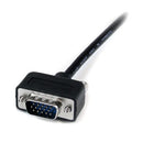 StarTech.com 6' Coax Super Thin Low Profile SVGA Monitor Cable VGA cable 70.9" (1.8 m) Black