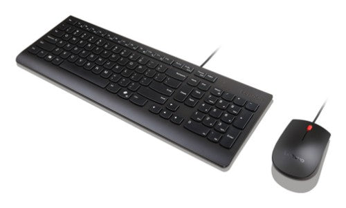 Lenovo 4X31R64400 keyboard Mouse included Universal USB US English Black