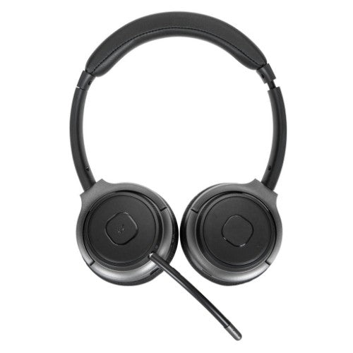 Targus AEH104TT headphones/headset Wired & Wireless Head-band Calls/Music USB Type-C Bluetooth Black