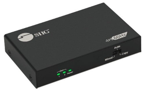 Siig CE-H26B11-S1 video splitter HDMI 2x HDMI