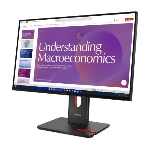 Lenovo ThinkVision T24D-40 computer monitor 23.8" 1920 x 1080 pixels Full HD LCD Black