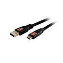 Comprehensive Pro AV/IT USB cable USB 3.2 Gen 1 (3.1 Gen 1) 118.1" (3 m) USB A USB C Black