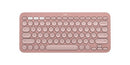Logitech Pebble Keys 2 K380s keyboard Universal Bluetooth QWERTY English Rose