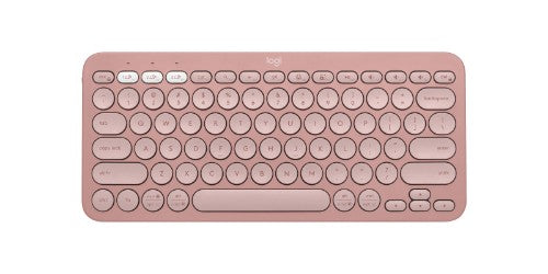 Logitech Pebble Keys 2 K380s keyboard Universal Bluetooth QWERTY English Rose