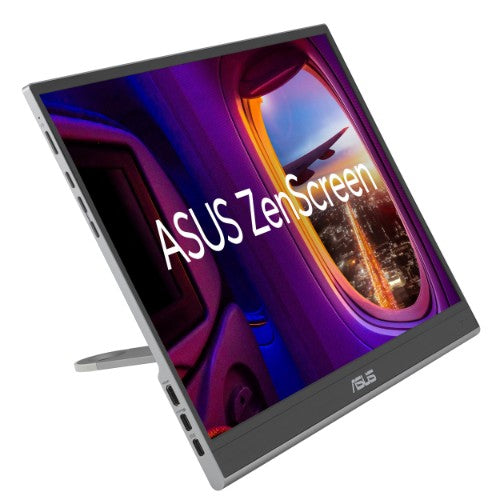 ASUS ZenScreen MQ16AHE computer monitor 15.6" 1920 x 1080 pixels Full HD OLED Silver