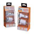 Siig AC-PW1A22-S1 mobile device charger Universal Gray, White AC, Cigar lighter Auto, Indoor