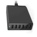 4XEM 4XPOWER6USB mobile device charger Black Indoor