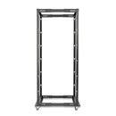 Rocstor Y10E025-B1 rack cabinet 42U Freestanding rack Black