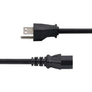 StarTech.com 271B-6800-POWER-CORD power cable Black 94.5" (2.4 m) NEMA 5-15P C13 coupler