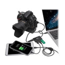 Tripp Lite U460-004-4A-AL interface hub USB 3.2 Gen 1 (3.1 Gen 1) Type-C 5000 Mbit/s Black