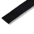 StarTech.com HKLP25 cable tie Hook & loop cable tie Nylon Black 1 pc(s)