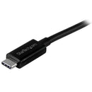 StarTech.com USB31CC1M USB cable USB 3.2 Gen 2 (3.1 Gen 2) 39.4" (1 m) USB C Black