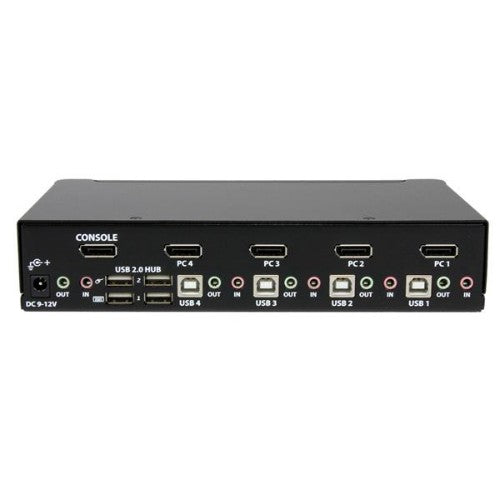 StarTech.com SV431DPUA KVM switch Black