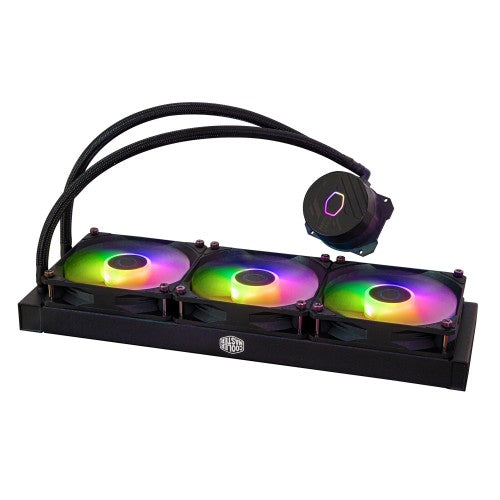 Cooler Master MasterLiquid 360L Core ARGB Processor Liquid cooling kit 4.72" (12 cm) Black