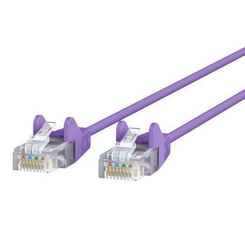 Belkin CE001b01-PUR-S networking cable Purple 11.8" (0.3 m) Cat6 U/UTP (UTP)