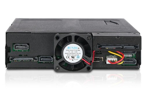 Icy Dock MB604SPO-B drive bay panel Black