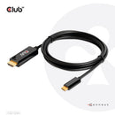 CLUB3D CAC-1334 video cable adapter 70.9" (1.8 m) HDMI Type A (Standard) USB Type-C Black