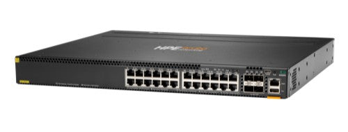 HPE Aruba Networking CX 6300M 24-port 1GbE Class 4 PoE and 4-port SFP56 Switch
