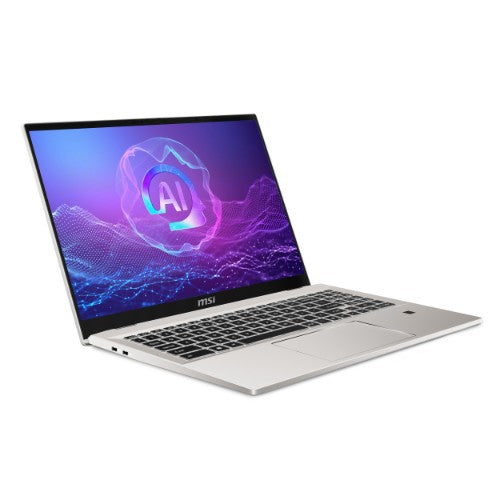 MSI Prestige A16 AI+ A3HMG-019US AMD Ryzen AI 9 365 Laptop 16" UHD+ 32 GB LPDDR5x-SDRAM 1 TB SSD Wi-Fi 7 (802.11be) Windows 11 Pro Silver