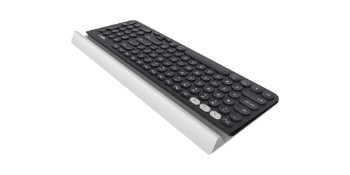 Logitech 920-008149 keyboard Universal RF Wireless + Bluetooth QWERTY English Gray, White, Dark Gray