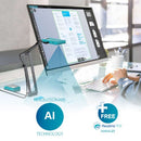 I.R.I.S. IRIScan Visualizer 7 Overhead scanner 4160 x 3120 DPI A3 Arctic blue, Silver